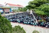 Thầy và trò trường THPT Đơn Dương trong ngày tựu trường năm học 2025 - 2026